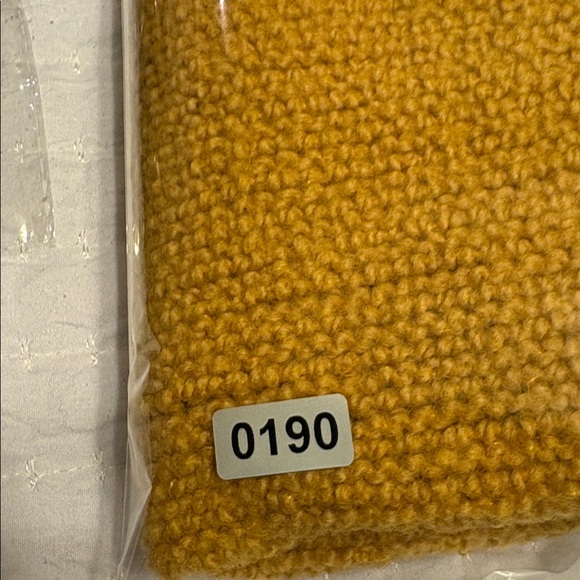 Flat White, Sold at Anthropologie, Gold Knit Mini Skirt, Size Medium wool blend - Picture 7 of 7